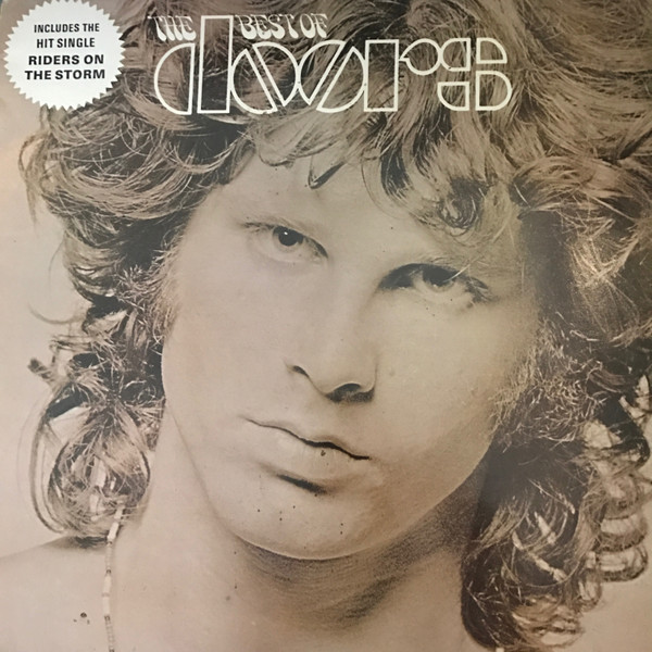 The Doors - The Best Of Doors Album Cover [Metaalprint]