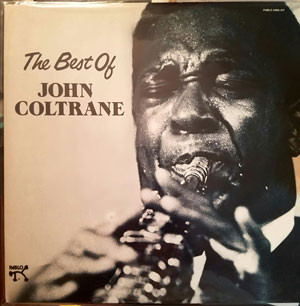 John Coltrane - The Best Of John Coltrane Album Cover [Metaalprint]