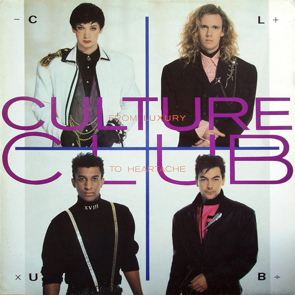 Culture Club - From Luxury To Heartache Album Cover [Metaalprint]