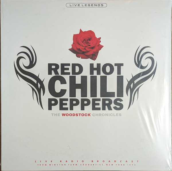 Red Hot Chili Peppers - The Woodstock Chronicles Album Cover [Metaalprint]