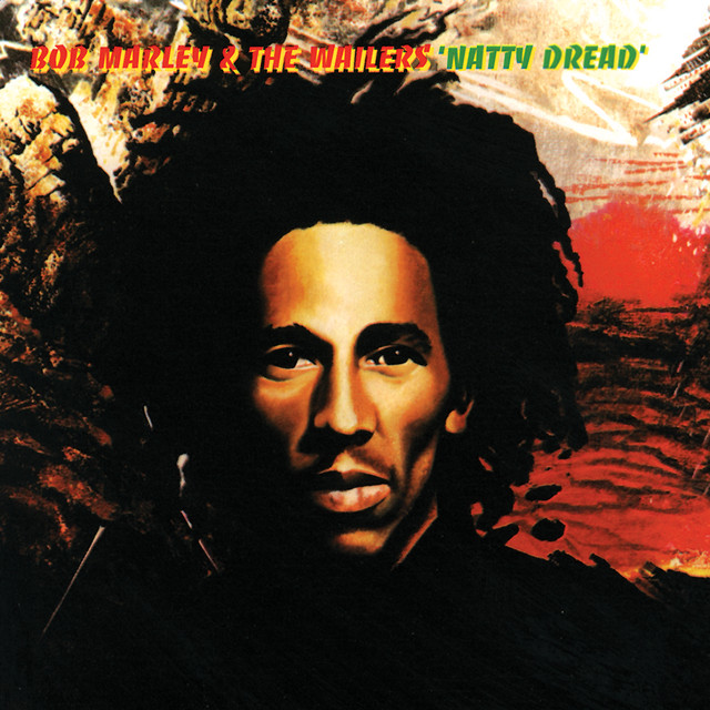 Bob Marley & The Wailers - Natty Dread Album Cover [Metaalprint]