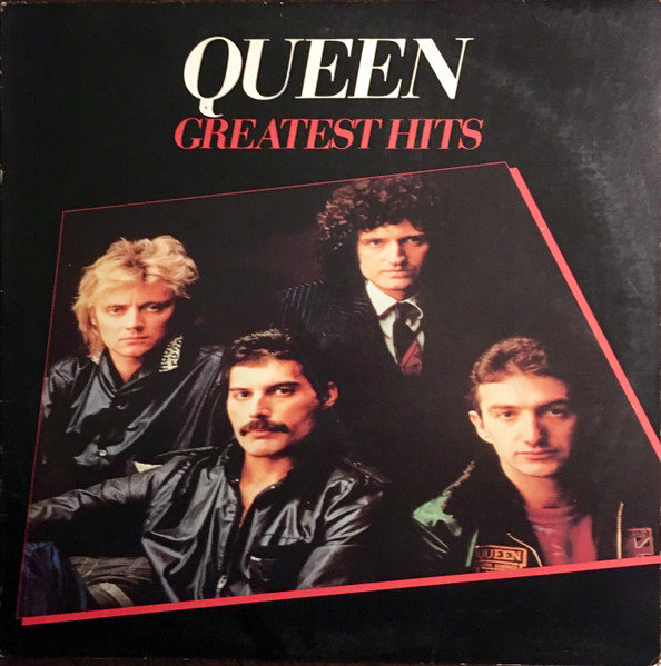 Queen - Greatest Hits Album Cover [Metaalprint]