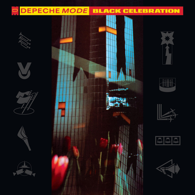 Depeche Mode - Black Celebration Album Cover [Metaalprint]