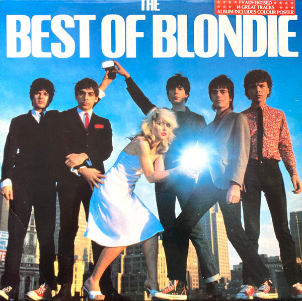 Blondie - The Best Of Blondie Album Cover [Metaalprint]