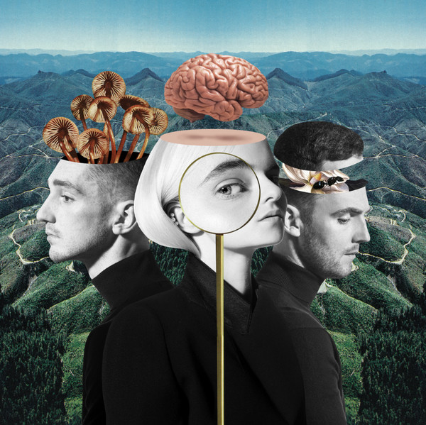 Clean Bandit - What Is Love Album Cover [Metaalprint]