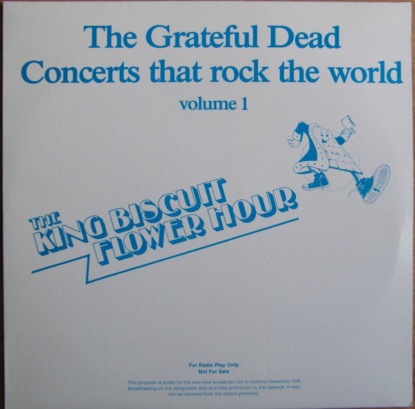The Grateful Dead - Concerts That Rock The World Volume 1 Album Cover [Metaalprint]