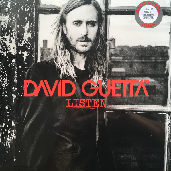 David Guetta - Listen Album Cover [Metaalprint]