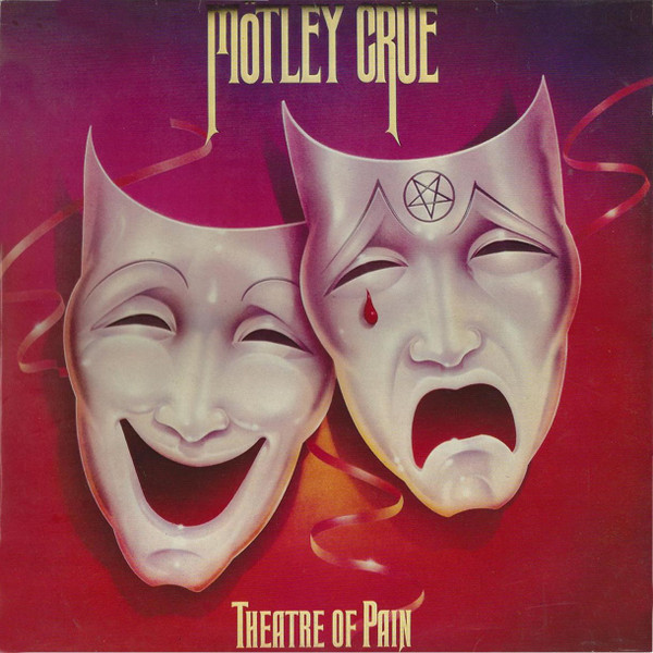 Mötley Crüe - Theatre Of Pain Album Cover [Metaalprint]