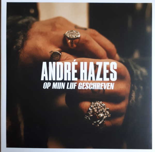 André Hazes Jr. - Op Mijn Lijf Geschreven Album Cover [Metaalprint]