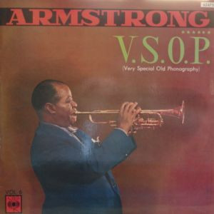 Louis Armstrong - V.S.O.P. (Very Special Old Phonography) Vol. 6 Album Cover [Metaalprint]