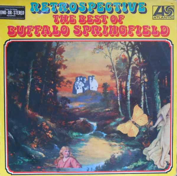Buffalo Springfield - The Best Of Buffalo Springfield Album Cover [Metaalprint]