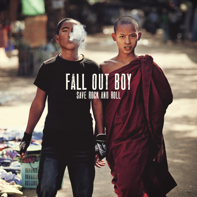 Fall Out Boy - Save Rock And Roll Album Cover [Metaalprint]