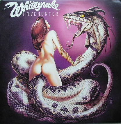 Whitesnake - Lovehunter Album Cover [Metaalprint]