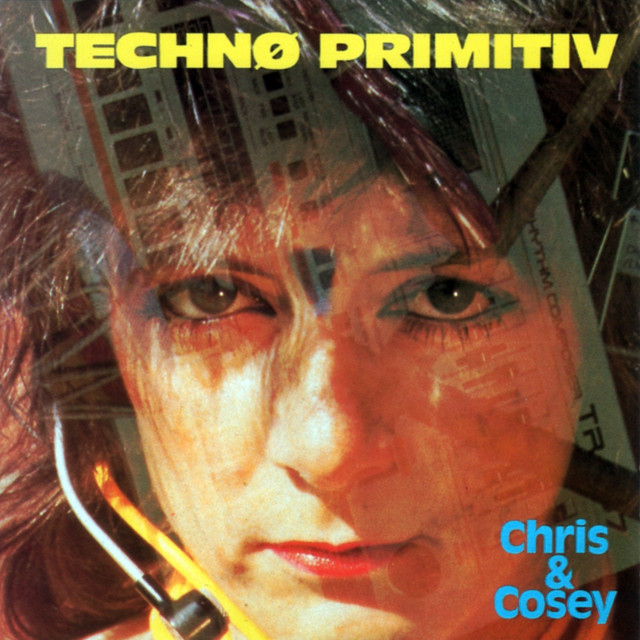 Chris & Cosey - Techno Primitiv Album Cover [Metaalprint]