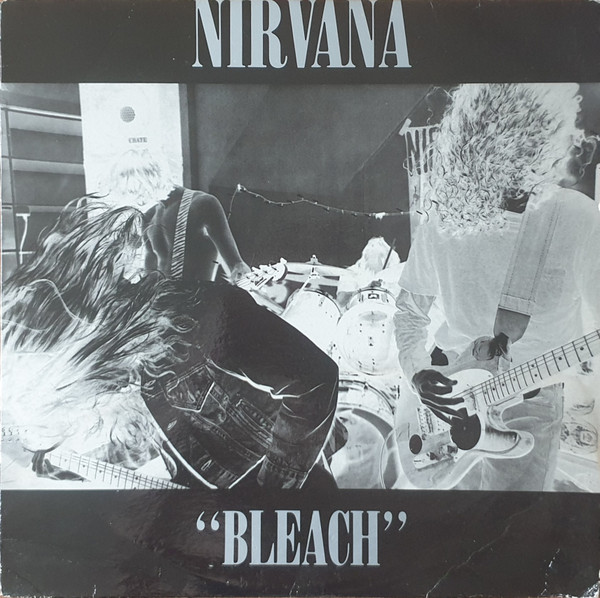 Nirvana - Bleach Album Cover [Metaalprint]