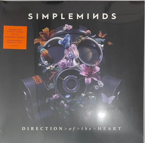 Simple Minds - Direction Of The Heart Album Cover [Metaalprint]