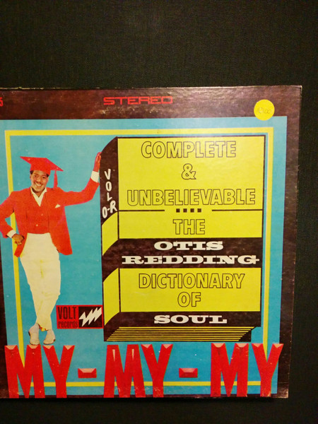 Otis Redding - Complete & Unbelievable Album Cover [Metaalprint]