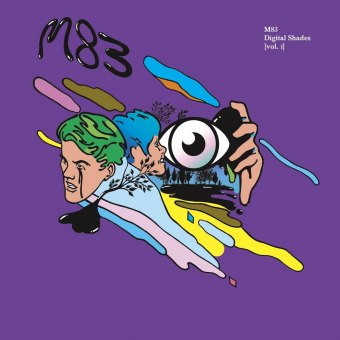 M83 - Digital Shades [Vol. I] Album Cover [Metaalprint]