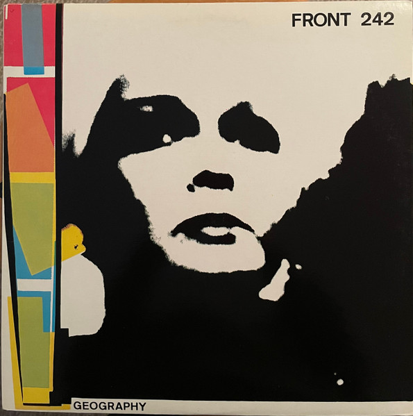 Front 242 - Geography Album Cover [Metaalprint]