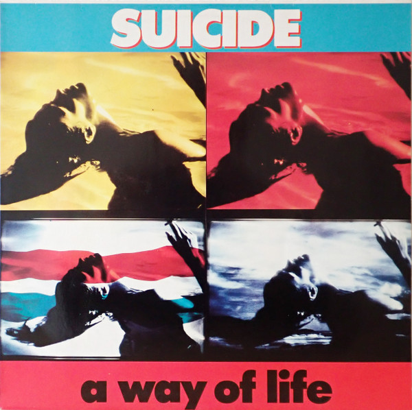 Suicide - A Way Of Life Album Cover [Metaalprint]