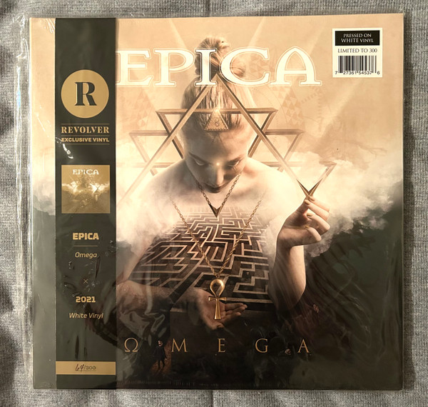Epica (2) - Omega Album Cover [Metaalprint]