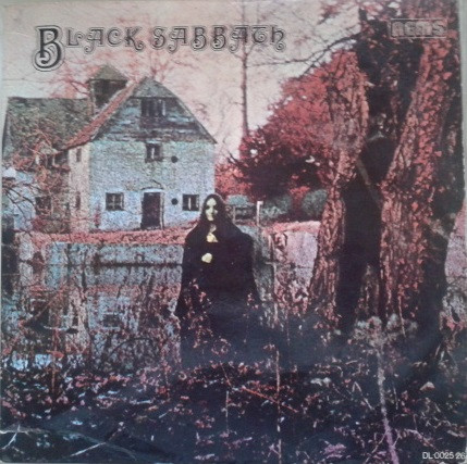 Black Sabbath - Paranoid Album Cover [Metaalprint]