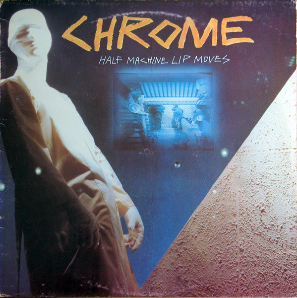 Chrome (8) - Half Machine Lip Moves Album Cover [Metaalprint]