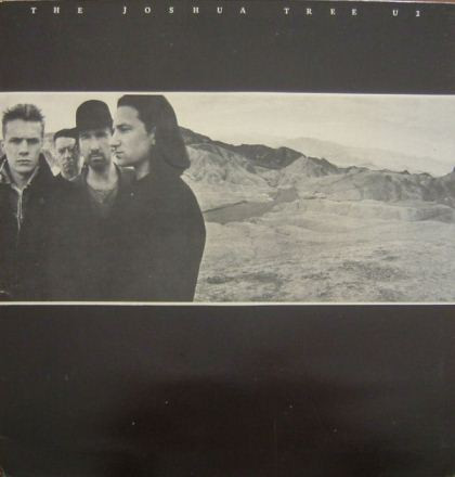U2 - The Joshua Tree Album Cover [Metaalprint]