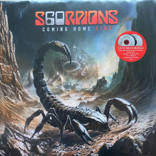 Scorpions - Coming Home Live Album Cover [Metaalprint]