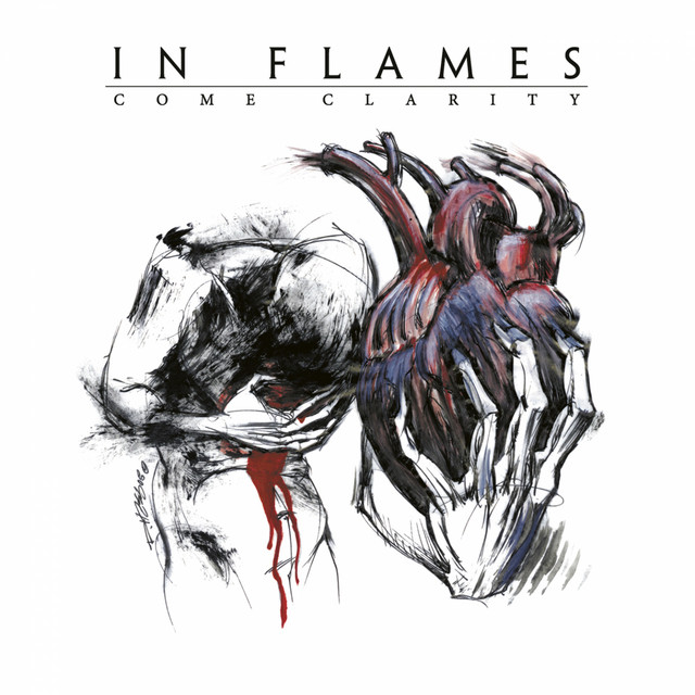 In Flames - Come Clarity Album Cover [Metaalprint]