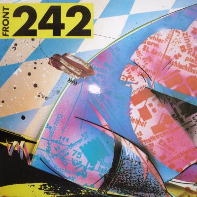 Front 242 - System Acht Album Cover [Metaalprint]