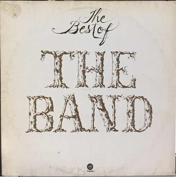 The Band - The Best Of The Band Album Cover [Metaalprint]