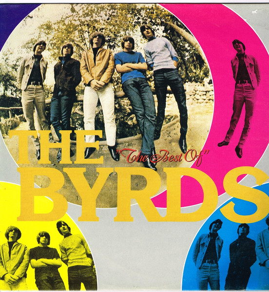 The Byrds - The Best Of Album Cover [Metaalprint]