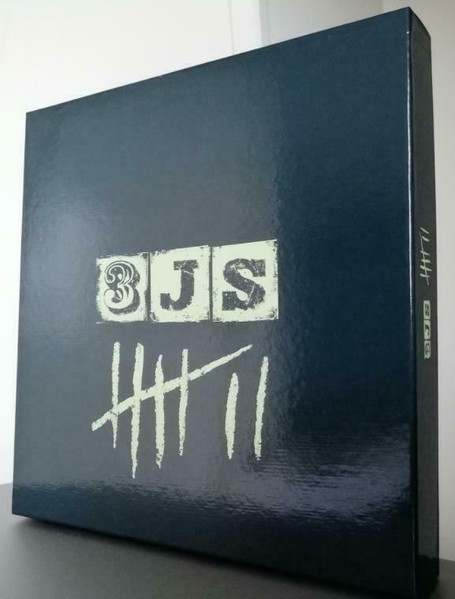 3JS - 7 Album Cover [Metaalprint]