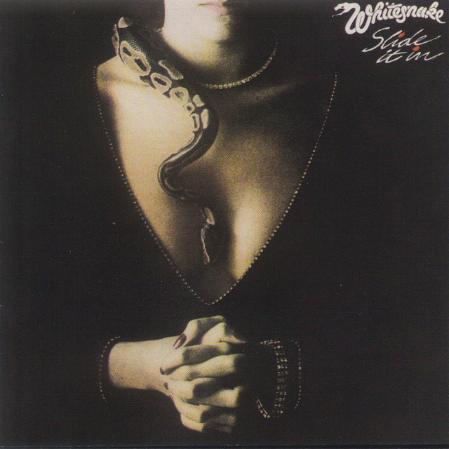 Whitesnake - Slide It In Album Cover [Metaalprint]