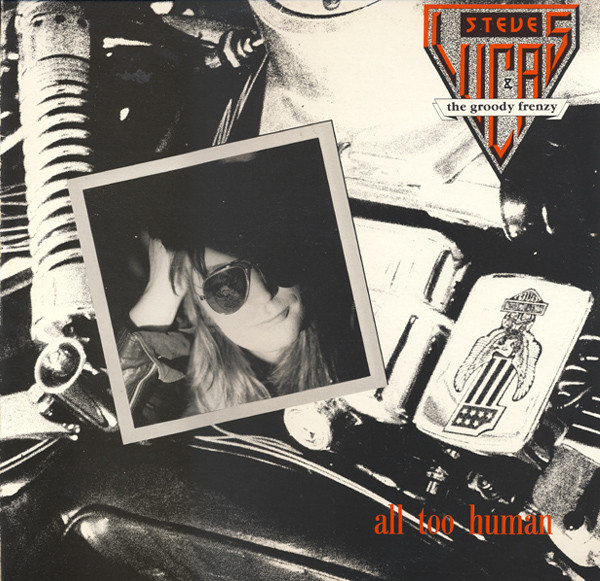 Steve Lucas (3), The Groody Frenzy - All Too Human Album Cover [Metaalprint]