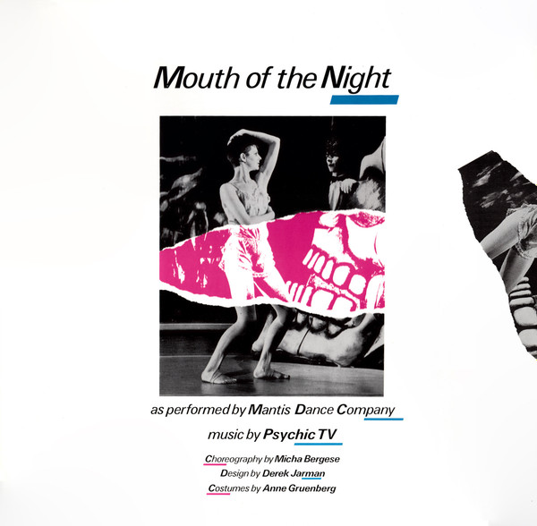 Psychic TV - Mouth Of The Night Album Cover [Metaalprint]