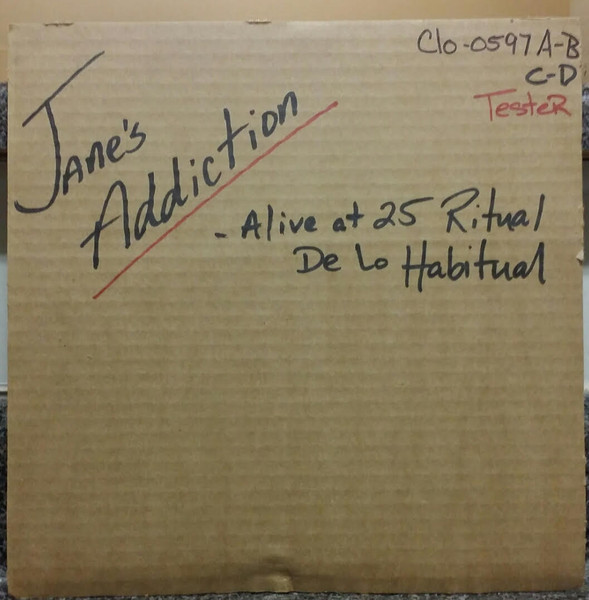 Jane's Addiction - Alive At Twenty-Five: Ritual De Lo Habitual Album Cover [Metaalprint]