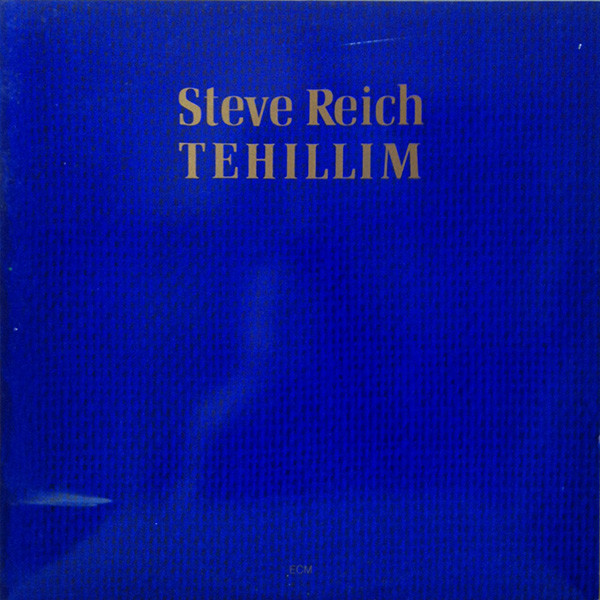 Steve Reich - Tehillim Album Cover [Metaalprint]
