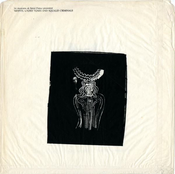 Zoviet France - Misfits, Loony Tunes And Squalid Criminals Album Cover [Metaalprint]