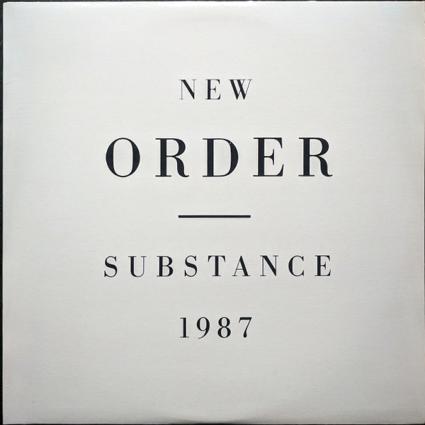 New Order - Substance Album Cover [Metaalprint]