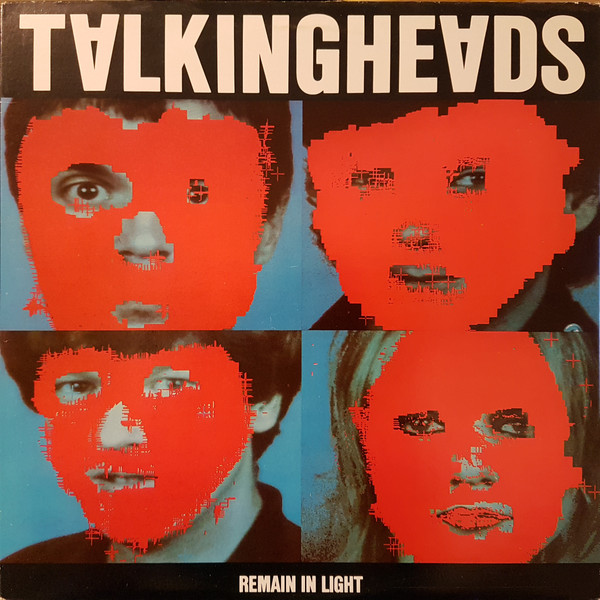 Talking Heads - Remain In Light Album Cover [Metaalprint]