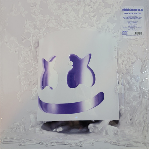 Marshmello (2) - Shockwave Album Cover [Metaalprint]