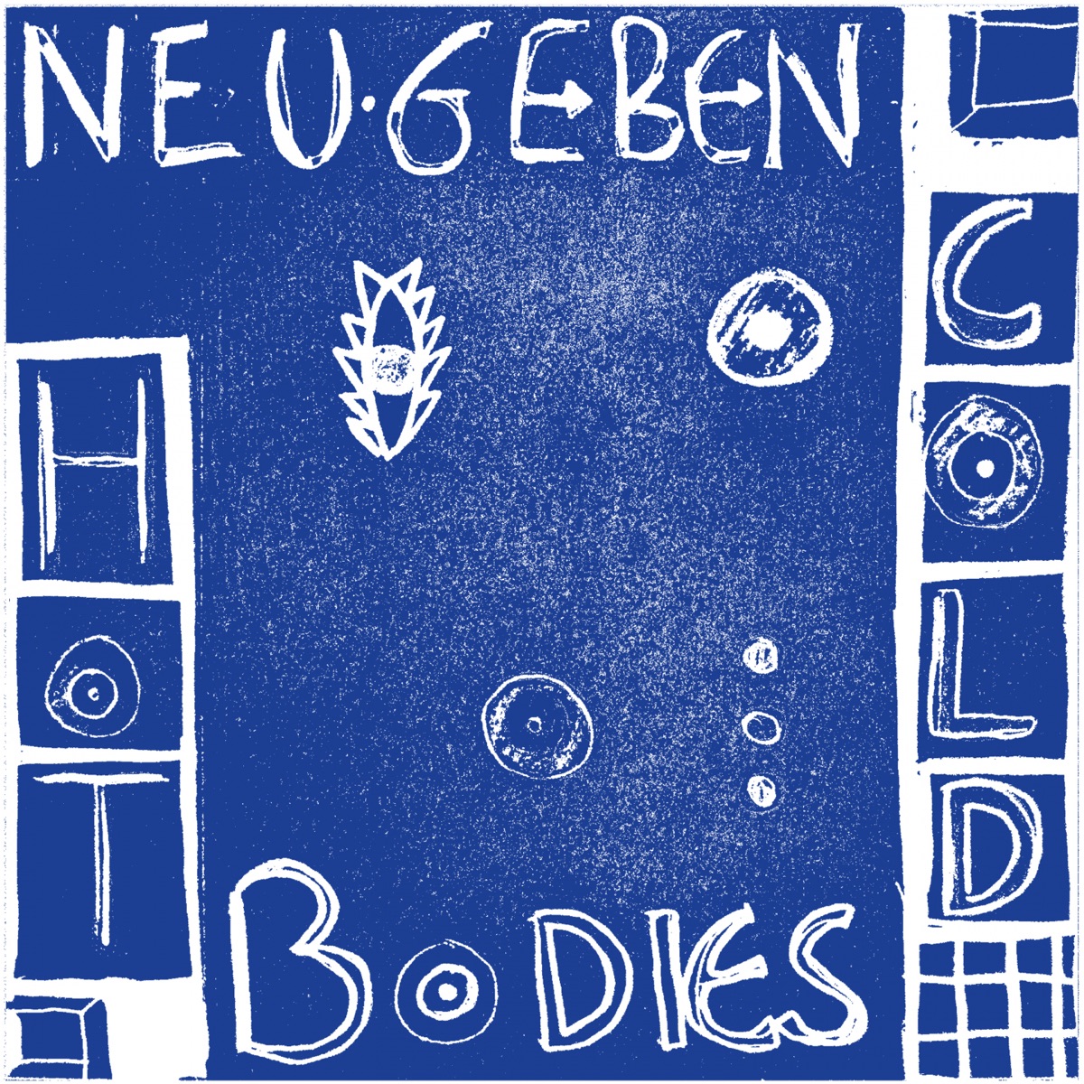 Neu Geben - Hot Cold Bodies Album Cover [Metaalprint]