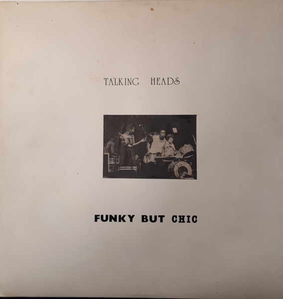 Talking Heads - Funky But Chic Album Cover [Metaalprint]