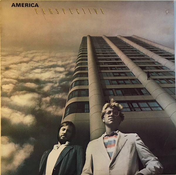 America (2) - Perspective Album Cover [Metaalprint]