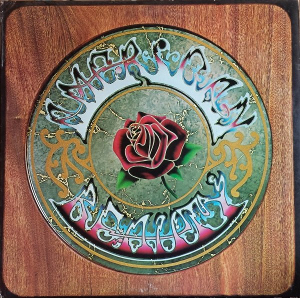 The Grateful Dead - American Beauty Album Cover [Metaalprint]