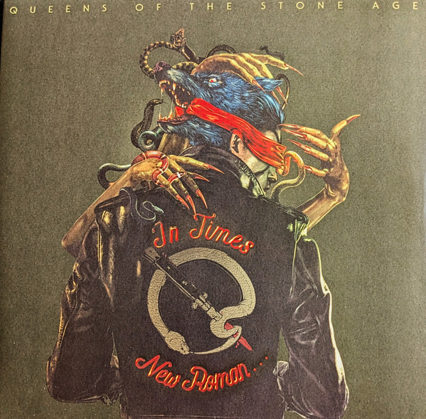 Queens Of The Stone Age - In Times New Roman... Album Cover [Metaalprint]