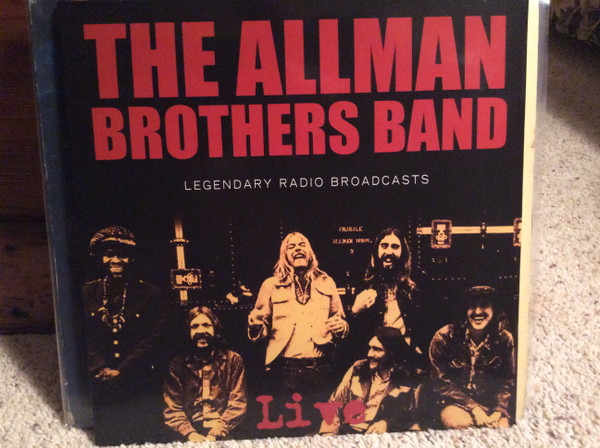 The Allman Brothers Band - Legendary Radio Broadcasts Album Cover [Metaalprint]