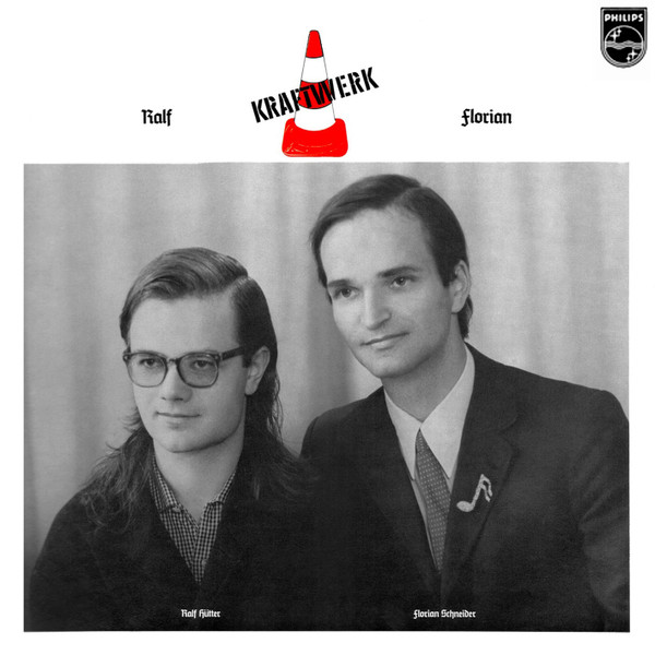 Kraftwerk - Ralf & Florian Album Cover [Metaalprint]